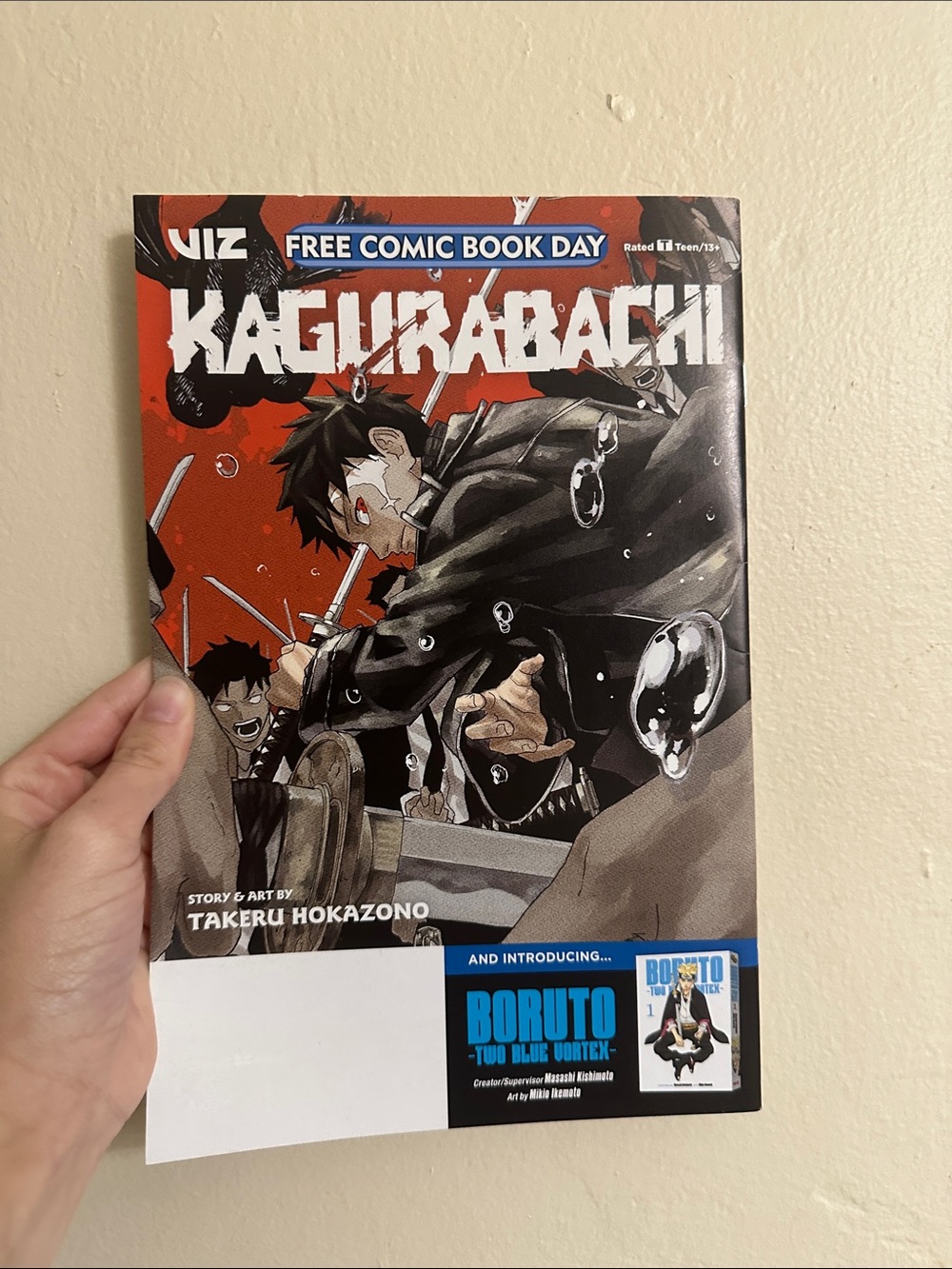 Kagurabachi Free Comic Book Day Special - Red Cover